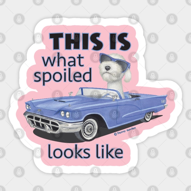Labradoodle sale car sticker